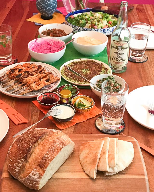 ヘルシーな中近東のお料理たち