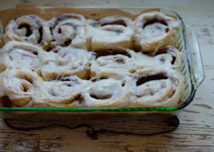 アイシング塗って