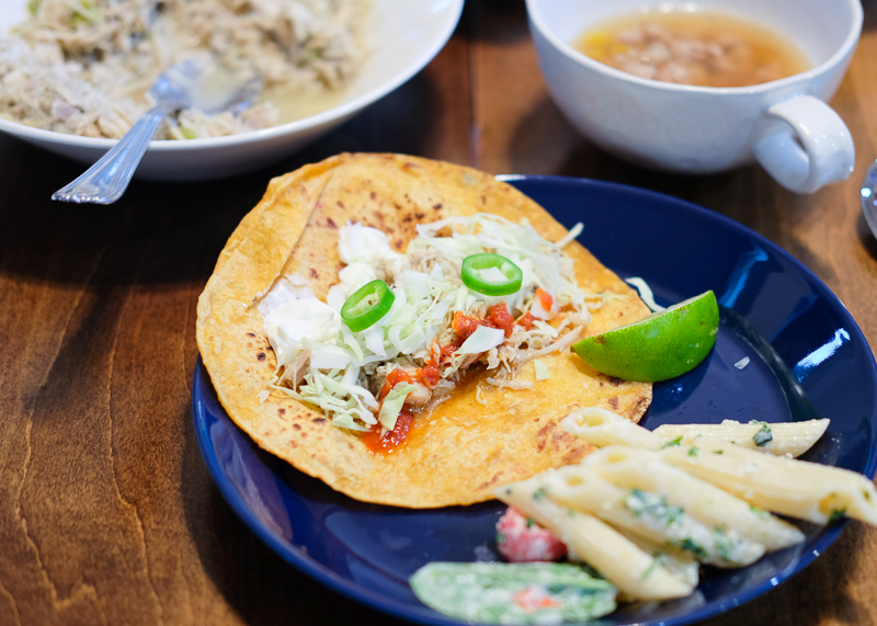 ハッチチリチキン・タコス