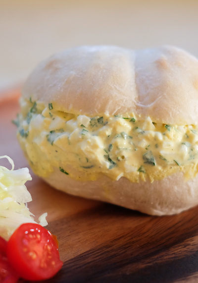 プチパンフォンデュのたまごサンド