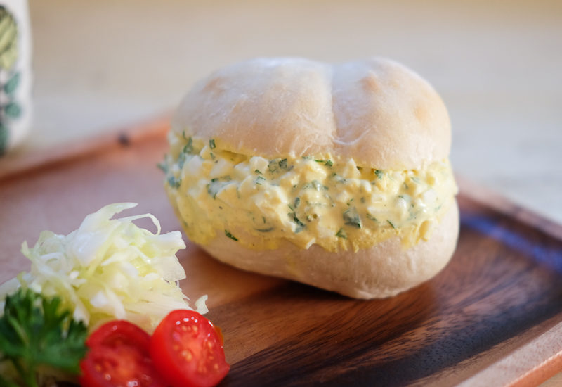 プチパンフォンデュのたまごサンド