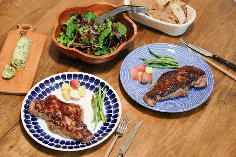 おうちステーキディナー