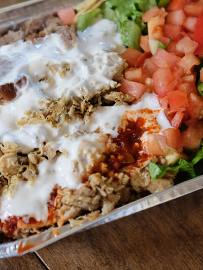 チキン、ラム、ビーフのミックス