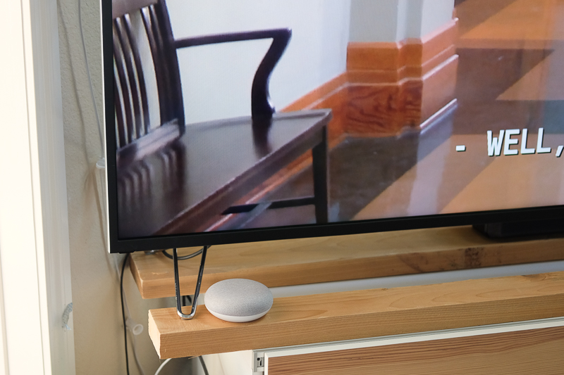 もう一つはリビングのテレビ横に