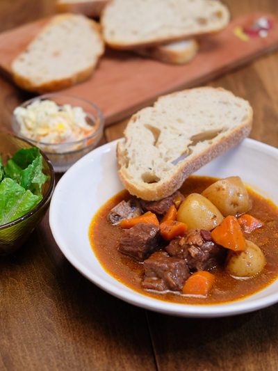 ビーフシチューディナー
