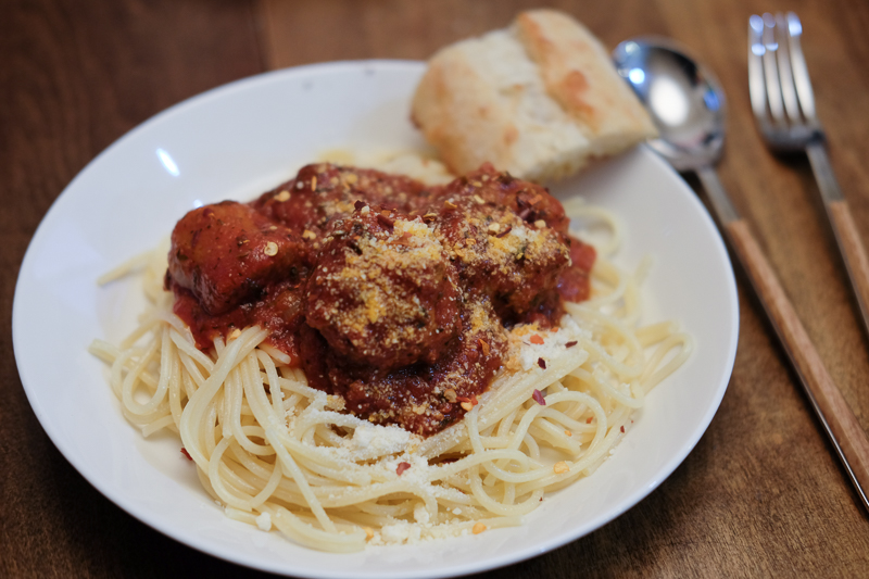スパゲティミートボール