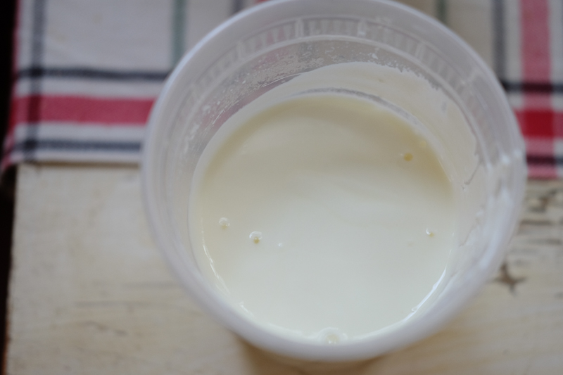 ヨーグルトできた～！