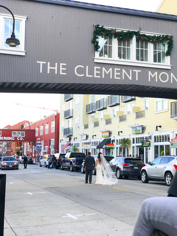 ウェディングの記念撮影がありました