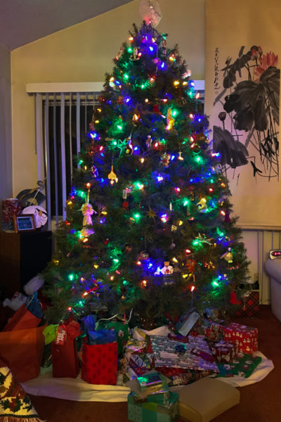 いつものクリスマスツリー