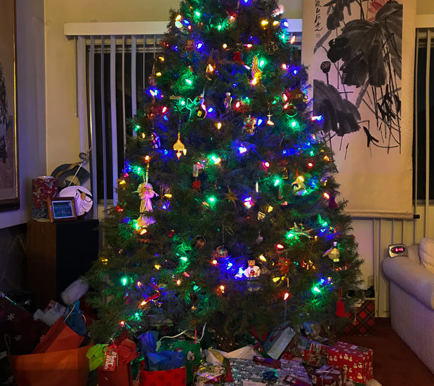 いつものクリスマスツリー