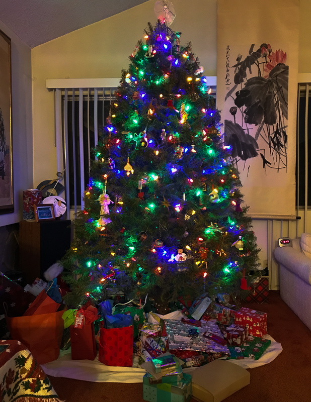 いつものクリスマスツリー