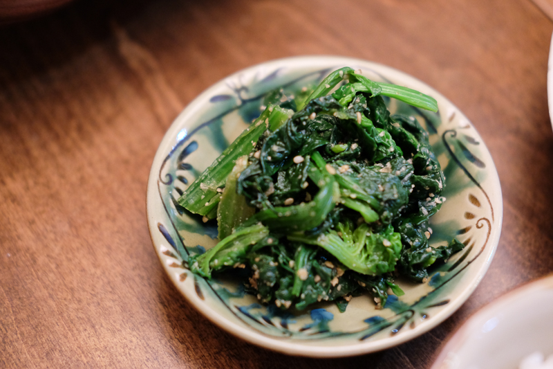 ほうれん草の胡麻和え