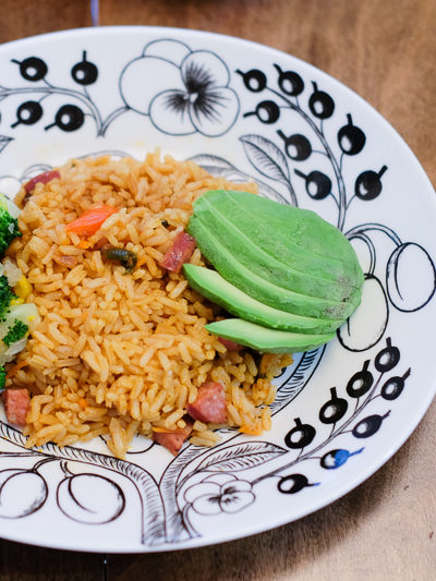 ジャンバラヤのごはん