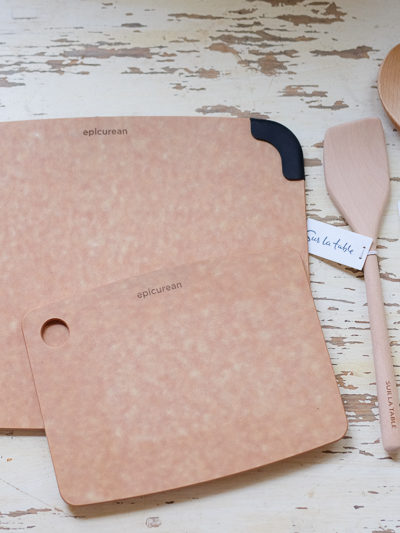 エピキュリアンのまな板とハートの木べら