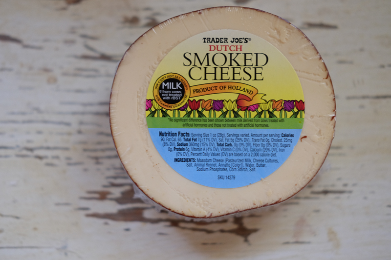 今回はスモークゴーダで