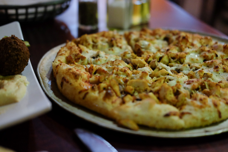 ガーリックチキンピザ