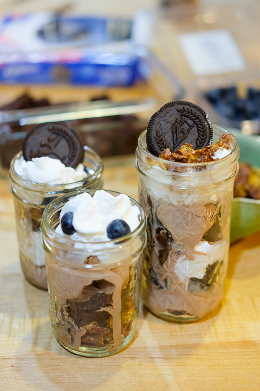 チョコレートパフェ