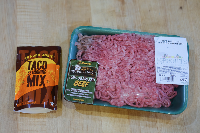 ひき肉＆トレジョのタコスパイス