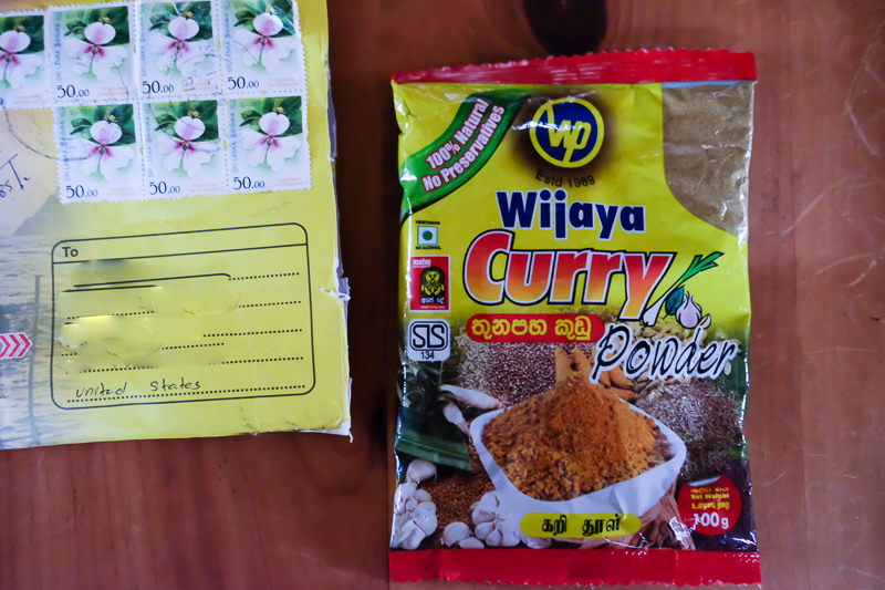 スリランカのカレーパウダー