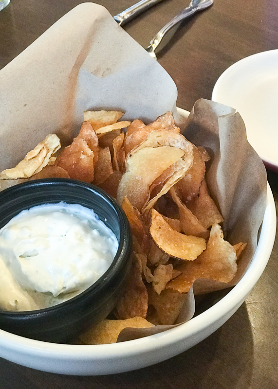 手作りポテトチップス