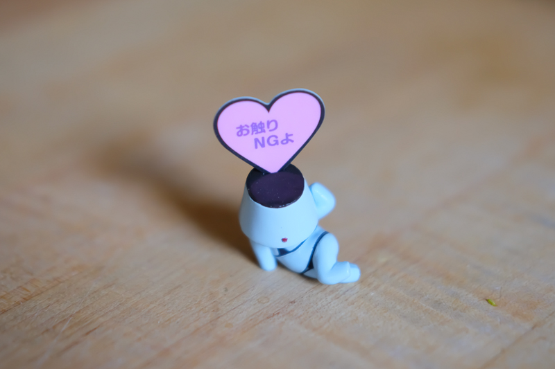 おさわりNGよ’