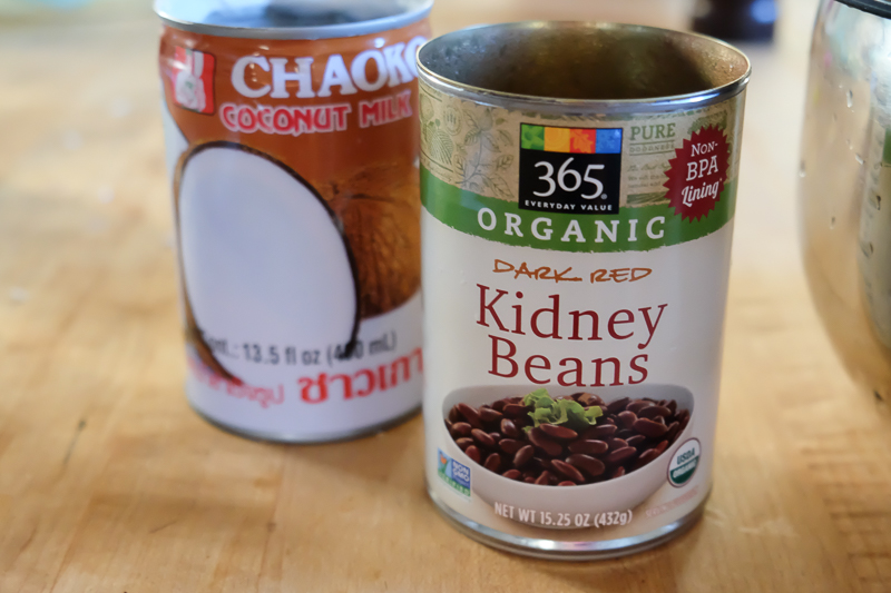 ライスアンドピーズの材料