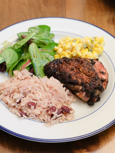 ジャークチキンプレート