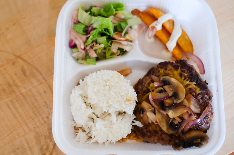 プルコギハンバーグランチ