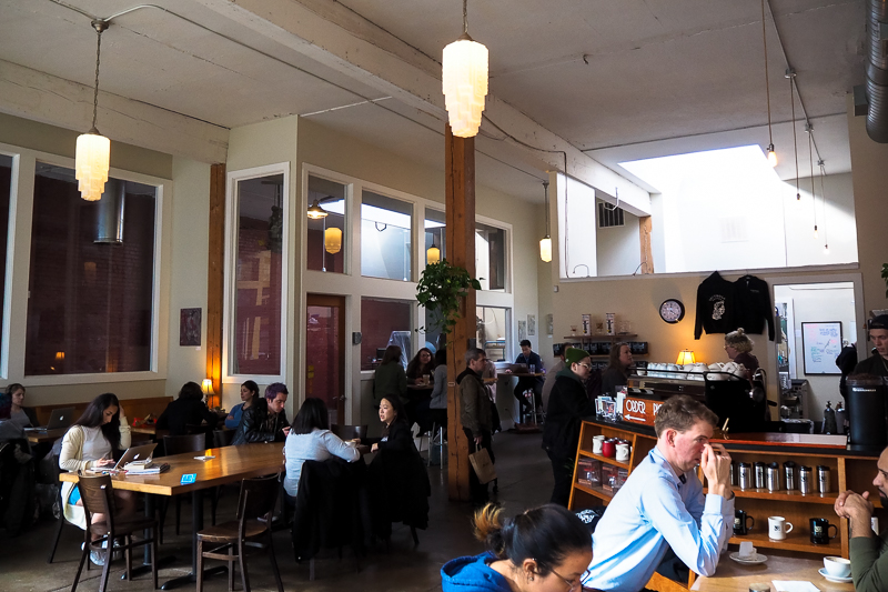 適度な混みぐあい