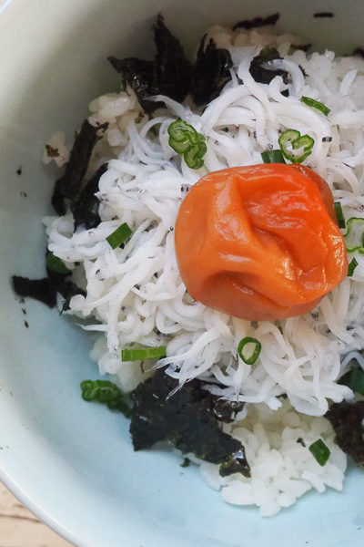 釜揚げシラス丼