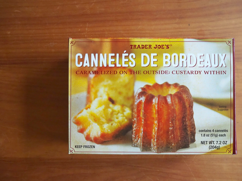 おすすめ！トレジョのカヌレ