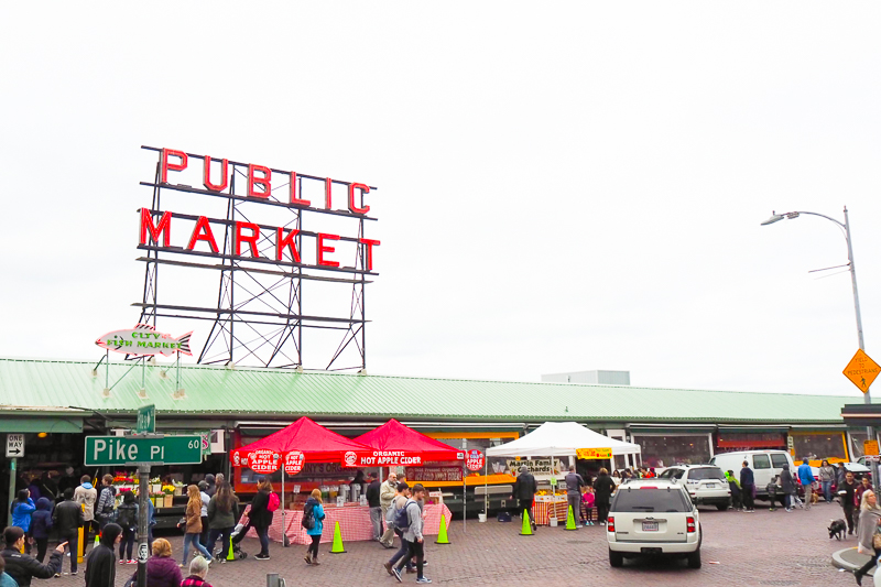 シアトルらしい曇り空
