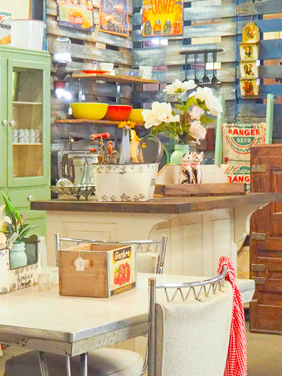 昔のおうち風ディスプレイ