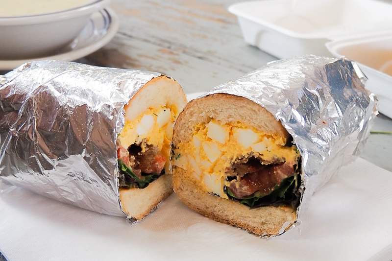 デビルドエッグサンドイッチ