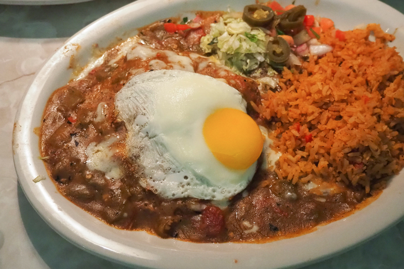 サウスウエスト風エンチラーダ