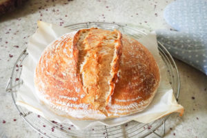 かっこよく焼けた！サワードウブレッド