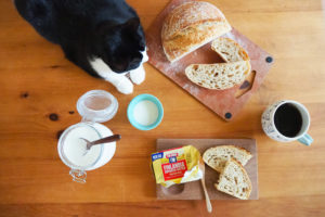 シンプルだけど満足な朝ごはん