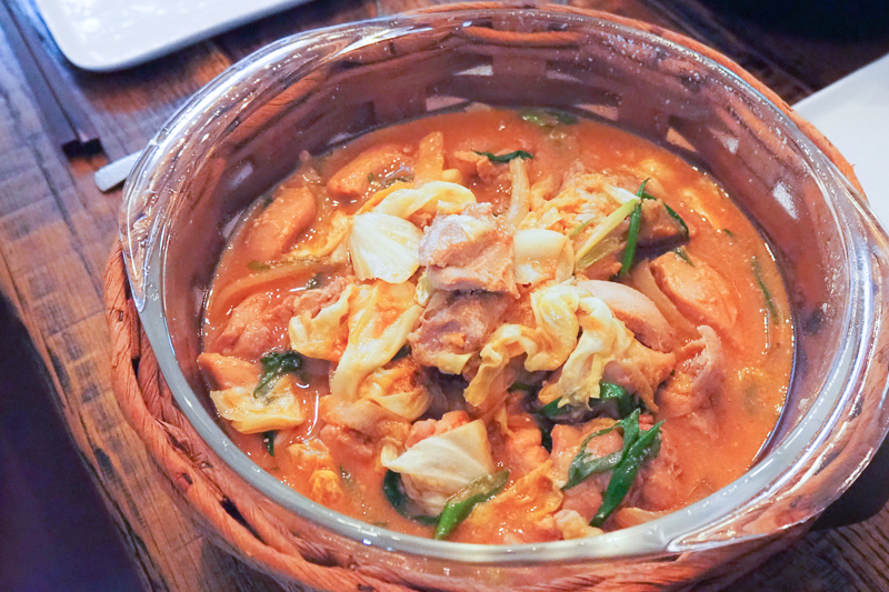 酒粕入りチキンのちゃんちゃん焼き風