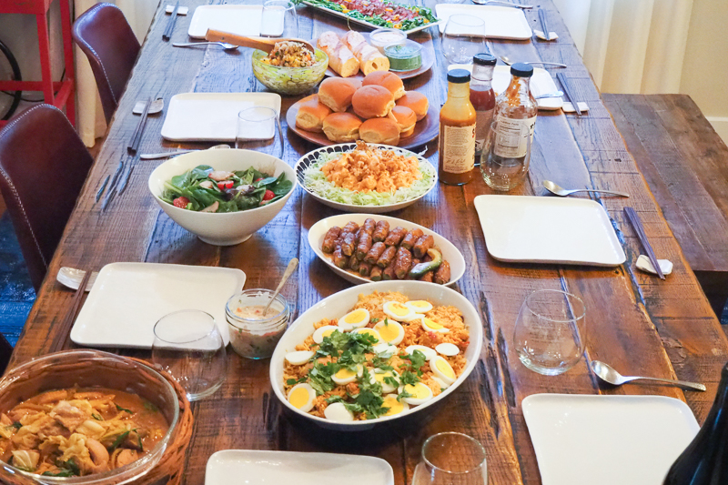 ごちそう、ずらり