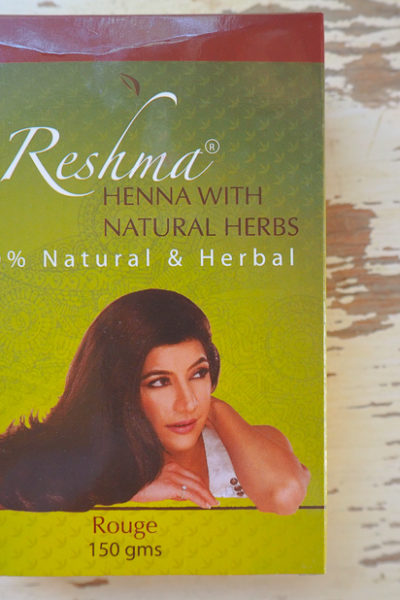 インディアンマーケットで買ったヘナカラー