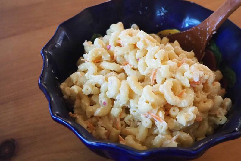 ハワイ風マカロニサラダ