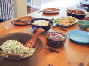 ハワイ料理でおもてなし