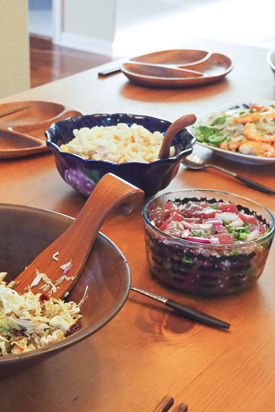 ハワイ料理でおもてなし