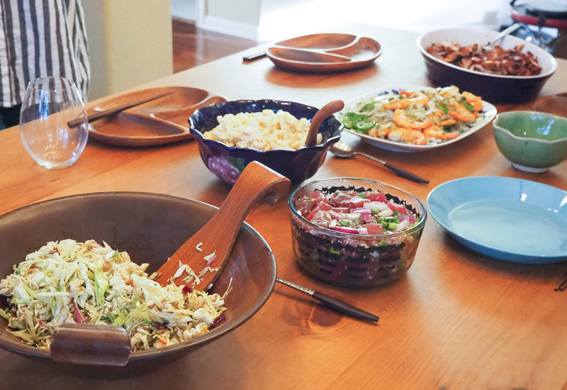 ハワイ料理でおもてなし