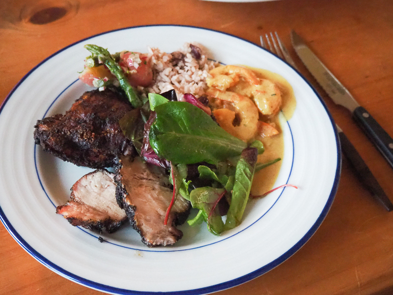 ジャマイカ料理てんこもり