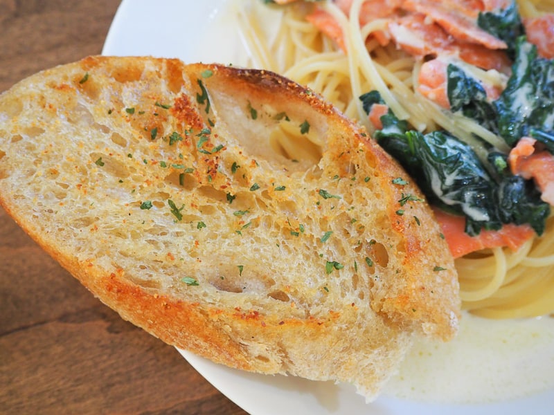 ガーリックブレッド、最高♪