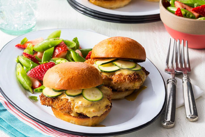 フライドチキンスライダー