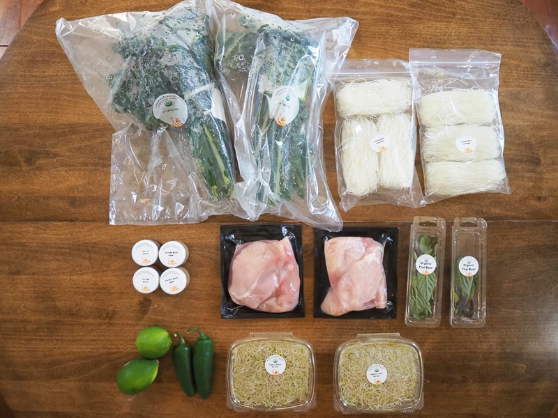 チキンフォーの材料