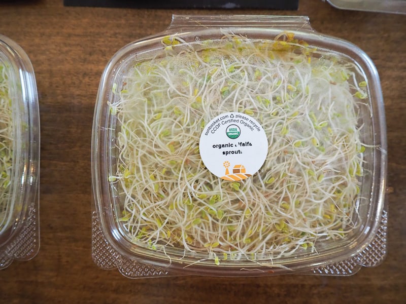 もやしのかわりのアルファルファ