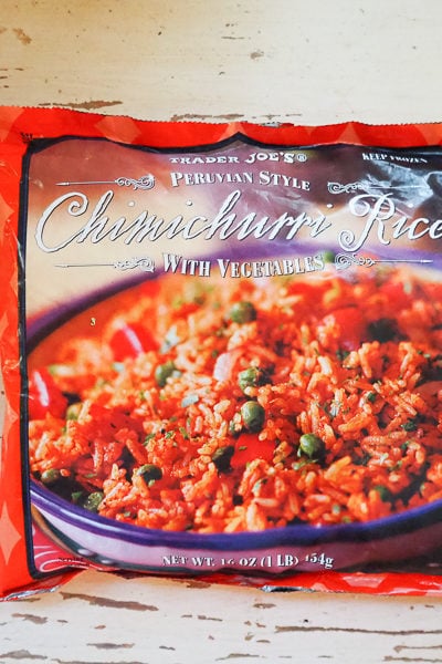 ペルー風チミチュリライス